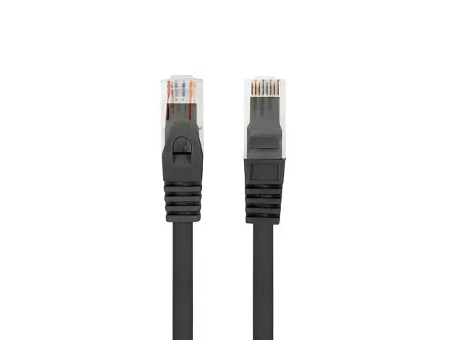 LANBERG Patchcord cat.6 UTP LSZH CU 10m juodas Fluke passed
