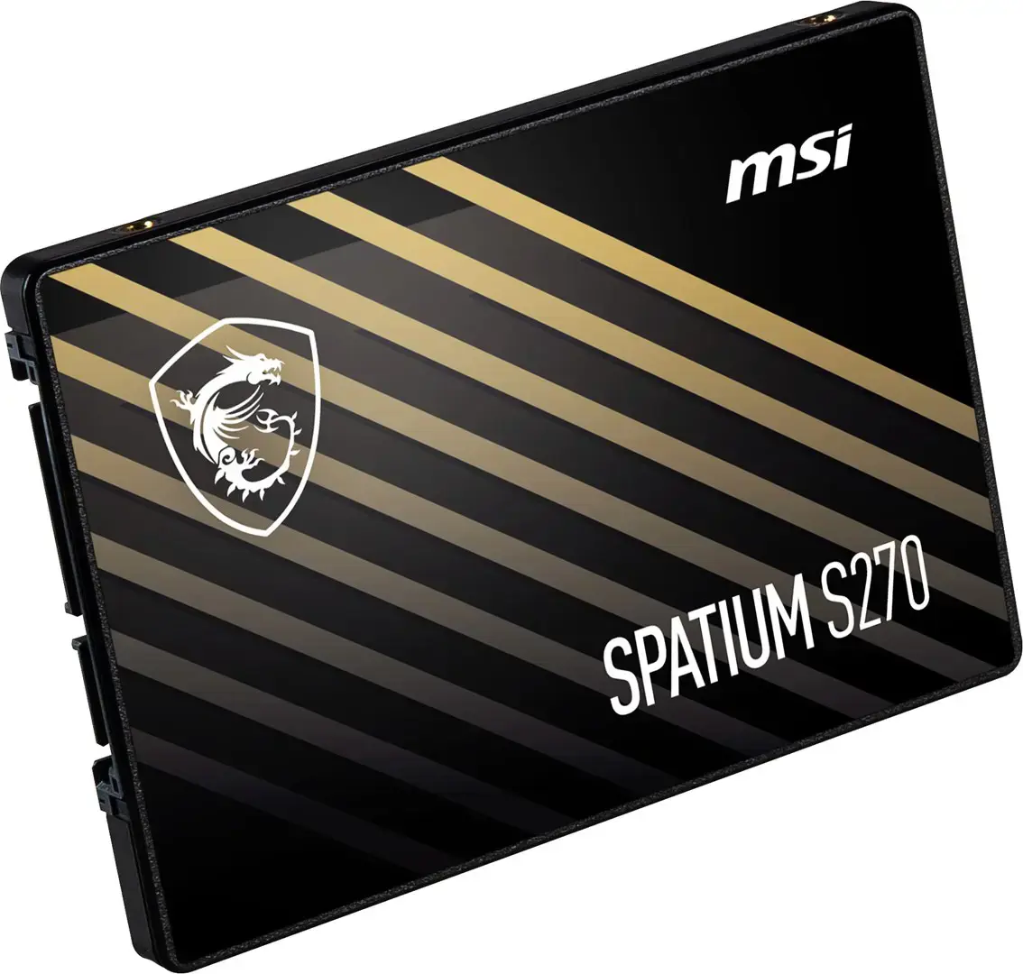 SSD diskas MSI SPATIUM S270 480 GB, 2,5", Serial ATA III