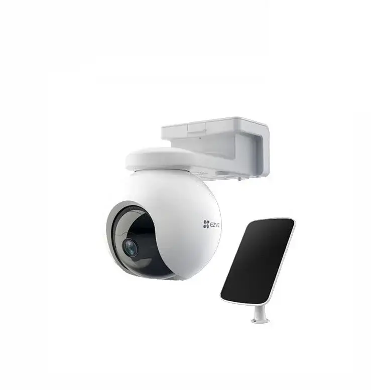 EZVIZ | Smart Home Battery Security Camera with Solar Panel | CS-HB8-4K | 8 MP | 4mm | IP65 | H.265/H.264 | MicroSD up to 512 GB