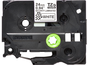 Brother TZE-SE5, juoda ant balto, TZ/TZe, juoda, terminis perkėlimas, Brother, PT-P700 PT-9700PC PT-9600 PT-9500PC PT-9400 PT-9200DX PT-7600VP PT-7500VP PT-3600 PT-2730VP...