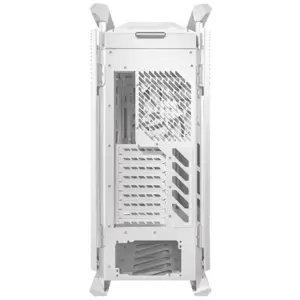 ASUS GR701 ROG Hyperion White, kompiuteris, baltas, ATX, EATX, micro ATX, Mini-ITX, aliuminis, daugiafunkcinis, priekinis