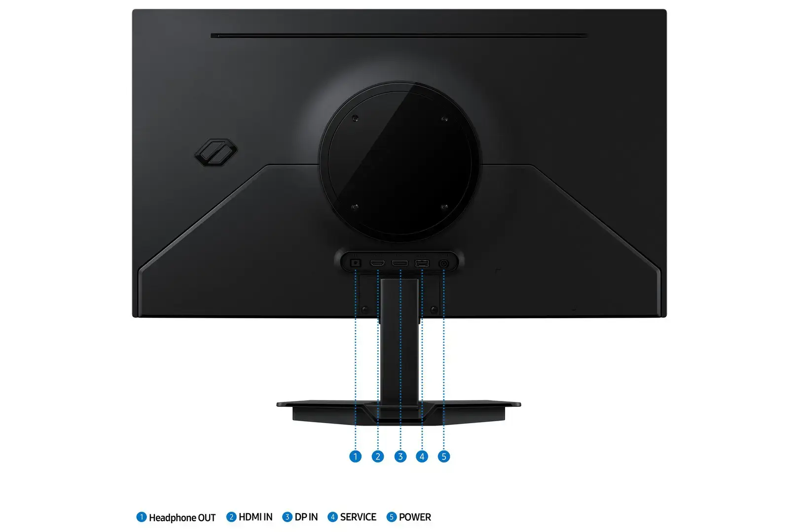 Samsung G50F computer monitor 68.6 cm (27") 2560 x 1440 pixels Quad HD OLED Black