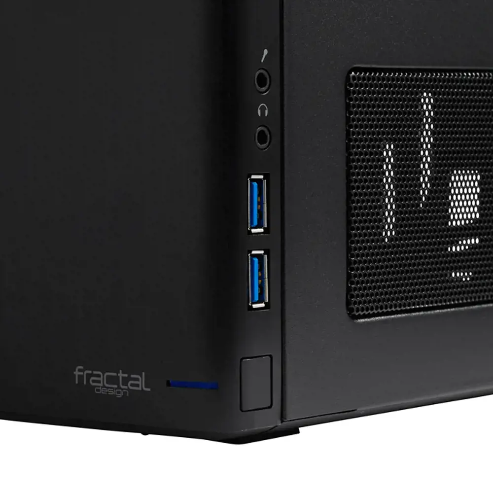 Fractal Design NODE 304, kompiuteris, juodas, Mini-DTX, Mini-ITX, namų ir biuro, 16,5 cm, 31 cm