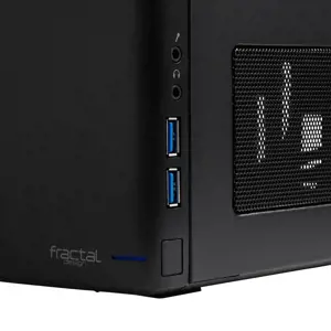 Fractal Design NODE 304, kompiuteris, juodas, Mini-DTX, Mini-ITX, namų ir biuro, 16,5 cm, 31 cm