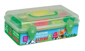 Plastilinas ALPINO 7sp+įrankių rinkinys