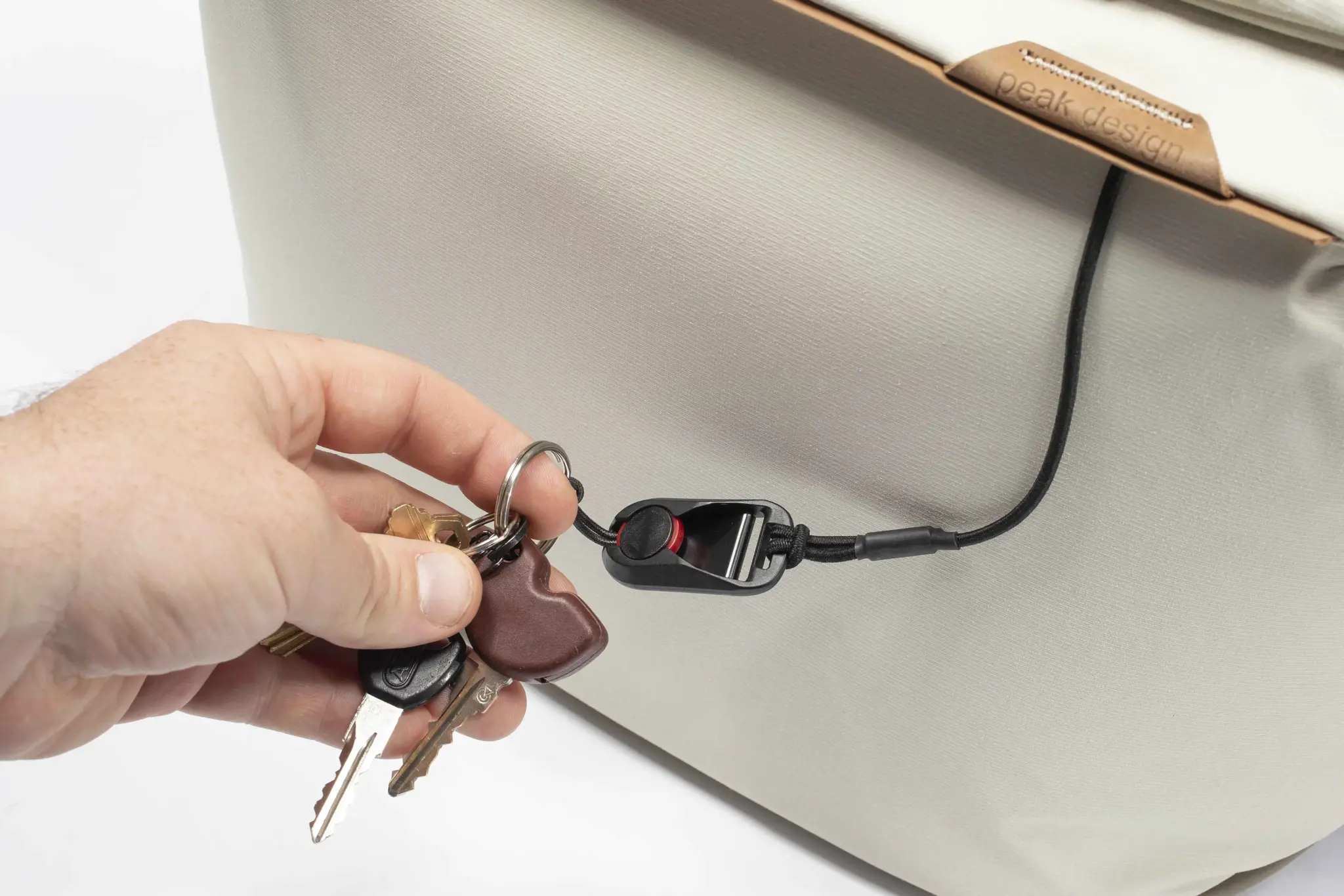 Peak Design krepšys per petį Everyday Tote V2 15L, kaulo spalvos