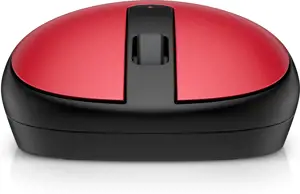 "HP 240 Empire" raudona "Bluetooth" pelė, dvipusė, optinė, "Bluetooth", 1600 DPI, raudona