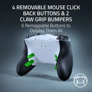 Razer Wireless Esports Controller for PlayStation 5 and PC | Raiju V3 Pro | White