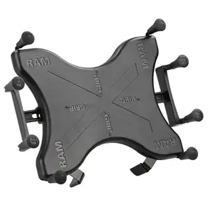 "RAM Mounts X-Grip" universalus laikiklis 9"-10" planšetiniams kompiuteriams, planšetėms/UMPC, pasyvusis laikiklis, automobilis, juodas