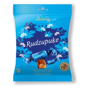 Šokoladiniai saldainiai LAIMA RUGIAGĖLĖ, 160 g