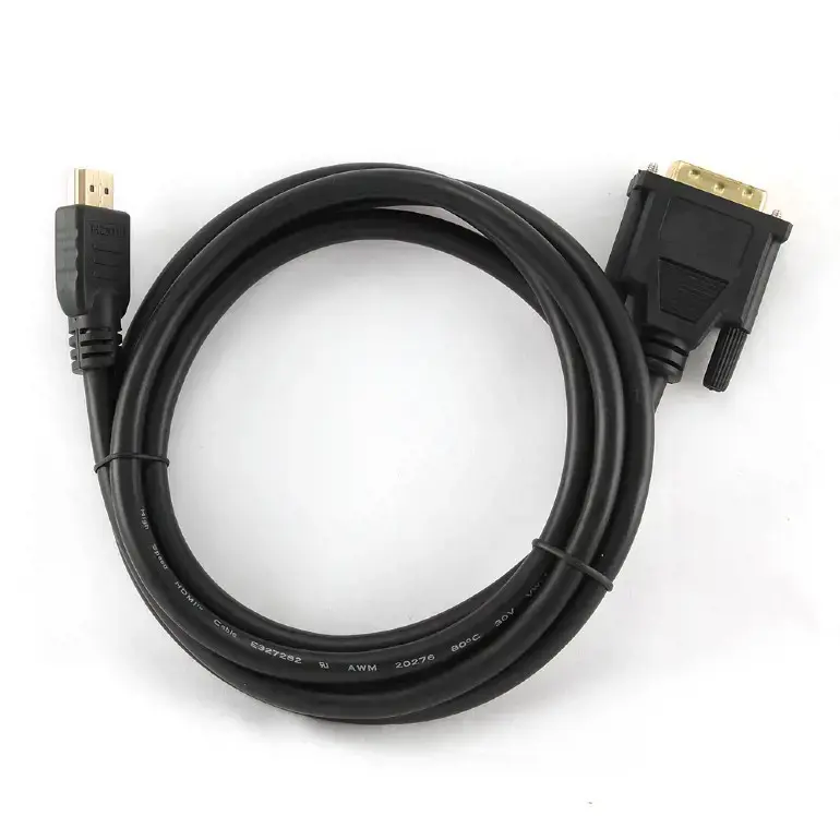 GEMBIRD CC-HDMI-DVI-0,5M Gembird HDMI-DVI kabelis su paauksuotomis jungtimis, 0,5 m