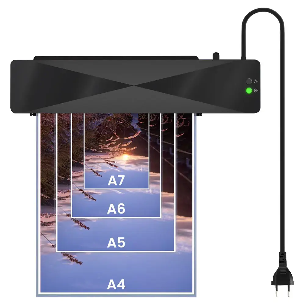 Savio LR-01/B laminator Cold/hot laminator 320 mm/min Black