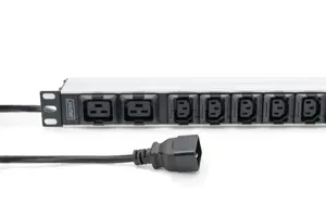 Digitus Socket Strip with Aluminum Profile, 10-way, IEC C20 plug | DN-95427 | Sockets quantity 7