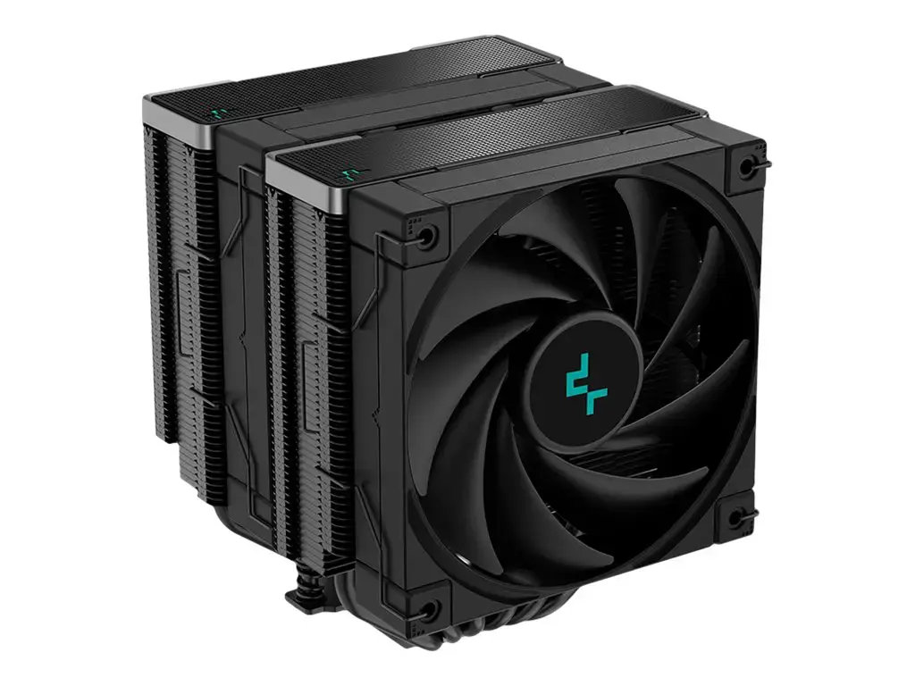 "DeepCool AG620 ZERO DARK", Oro aušintuvas, 12 cm, 500 aps/min, 1850 aps/min, 28 dB, 68,99 cfm