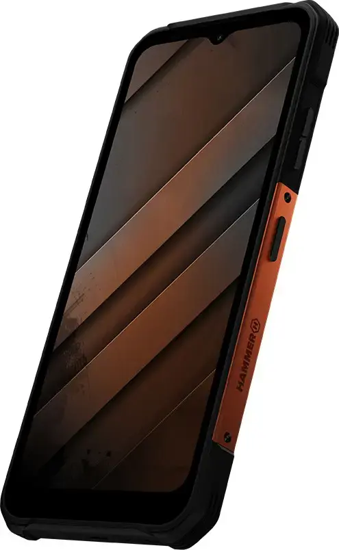 Mobilusis telefonas Hammer Construction, 256 GB, Oranžinė