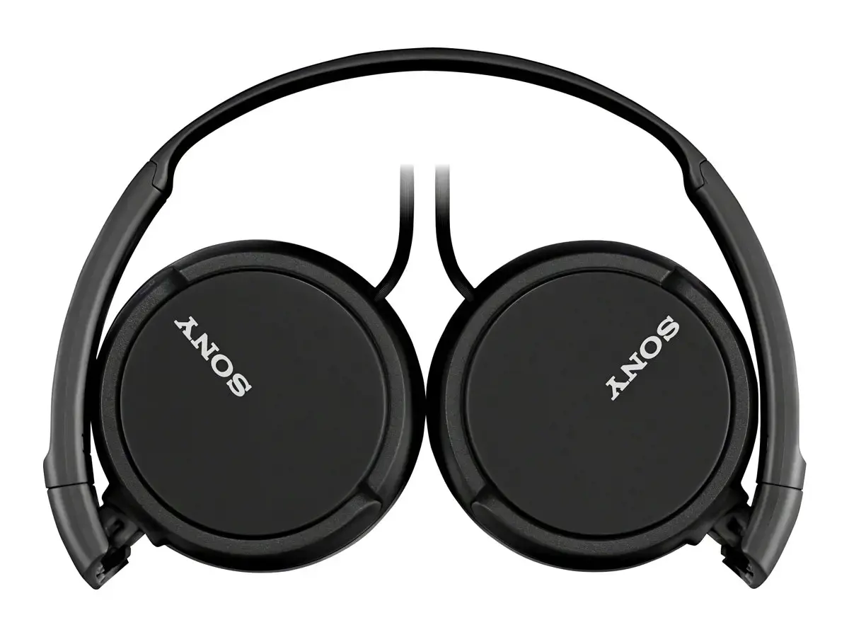 "Sony MDR-ZX110AP", laidinis, 12-22000 Hz, skambučiai/muzika, 120 g, ausinės, juodos spalvos