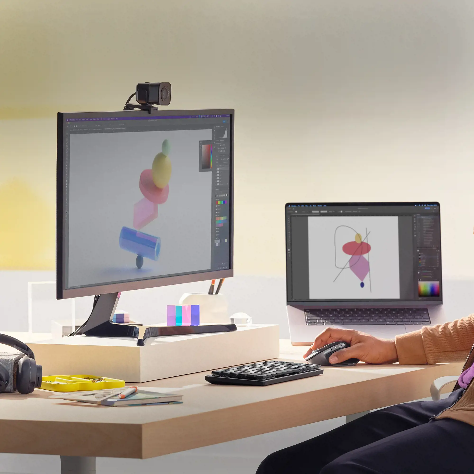 "Logitech MX Master 3S", skirtas "Mac", dešiniarankis, lazerinis, "Bluetooth", 8000 DPI, juodas, sidabrinis