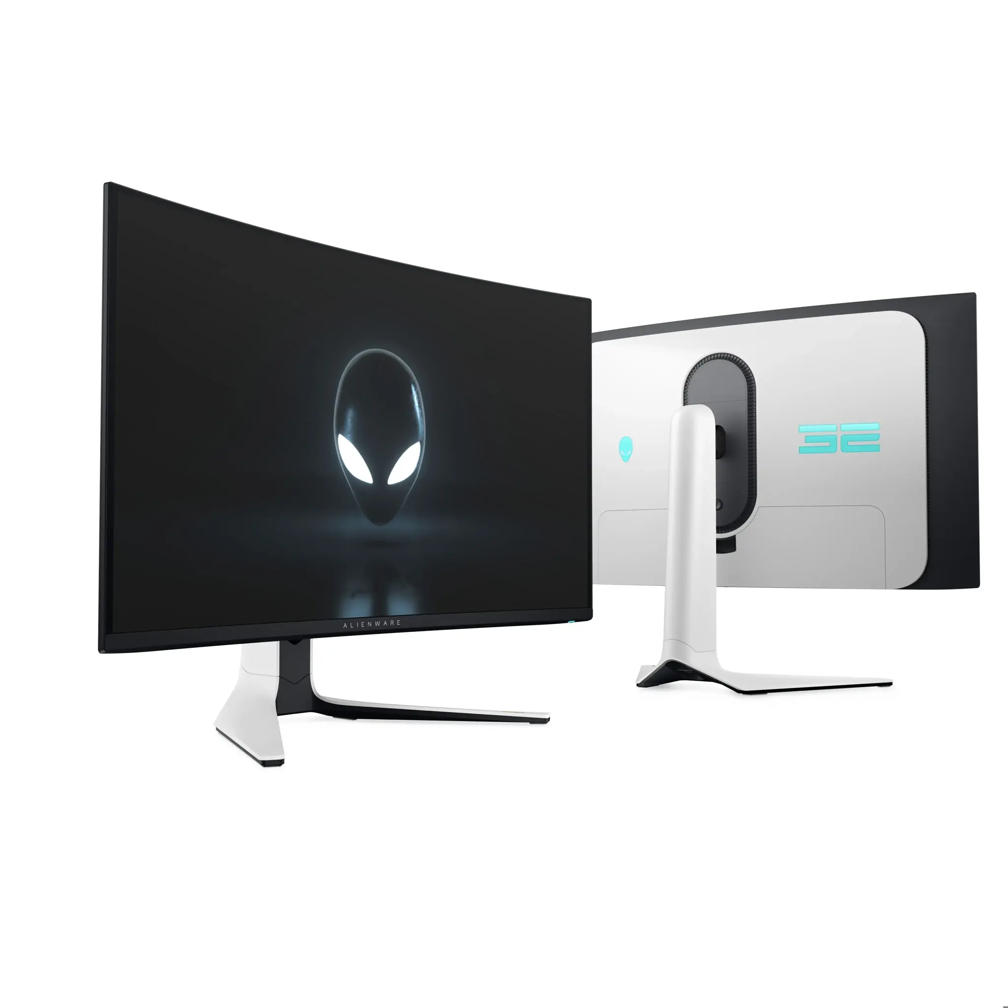 Alienware AW3225QF, 81.3 cm (32"), 3840 x 2160 pixels, 4K Ultra HD, QDOLED, 0.03 ms, Black, White