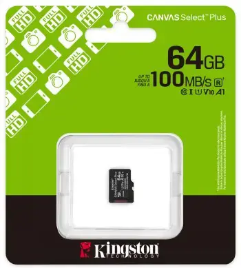 MEMORY MICRO SDXC 64GB UHS-I/SDCS3/64GBSP KINGSTON