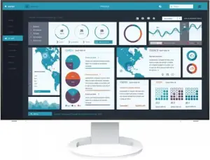 EIZO EV2795EN 27" IPS 16:9 2560X1440 USB-C/70W RJ45 (WHITE)