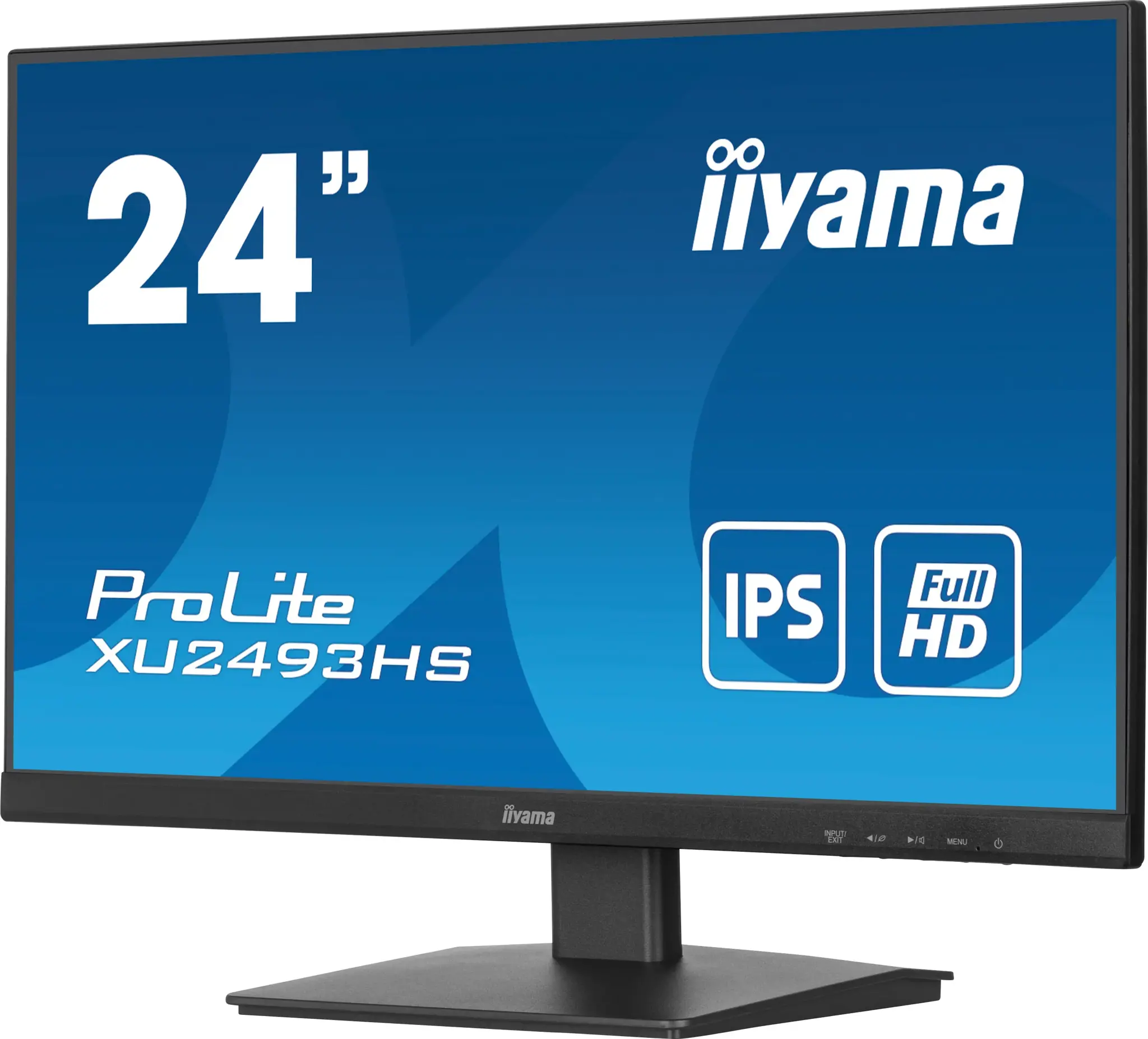 iiyama ProLite XU2493HS-B6, 60.5 cm (23.8"), 1920 x 1080 pixels, Full HD, LED, 0.5 ms, Black