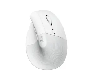 "LOGITECH LIFT" - BALTOS/ŠVIESIAI PILKOS SPALVOS - EMEA