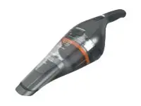 Black & Decker NVC220WC-QW handheld vacuum Chrome, Titanium, Transparent Bagless