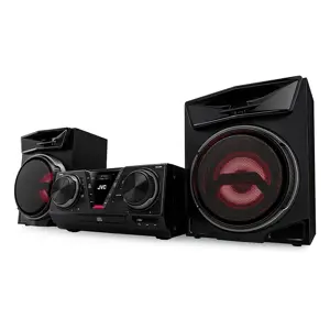 JVC MX-E325B-DAB Mini hi-fi system Black