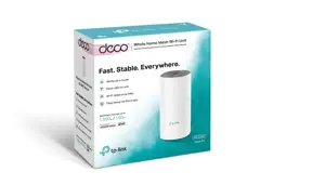 "TP-Link AC1200 Whole Home Mesh Wi-Fi" sistema, balta, pilka, vidinė, LAN, WLAN, 0 - 40 °C, -40 - 70 °C, 10 - 90 %