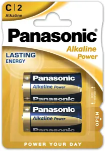 "Panasonic" šarminė maitinimo baterija LR14APB/2BP