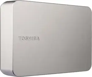 TOSHIBA 4 TB EXTERNAL HDD - CANVIO FLEX (WARM SILVER)