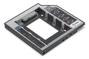 DIGITUS 2nd SSD/HDD Caddy SATA to SATA III Palaiko 2,5 SSD arba HDD su SATA I-III 129x128x12,7 mm