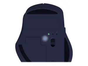 ASUS MW203, dešiniarankis, optinis, RF belaidis + "Bluetooth", 2400 DPI, juodas, mėlynas
