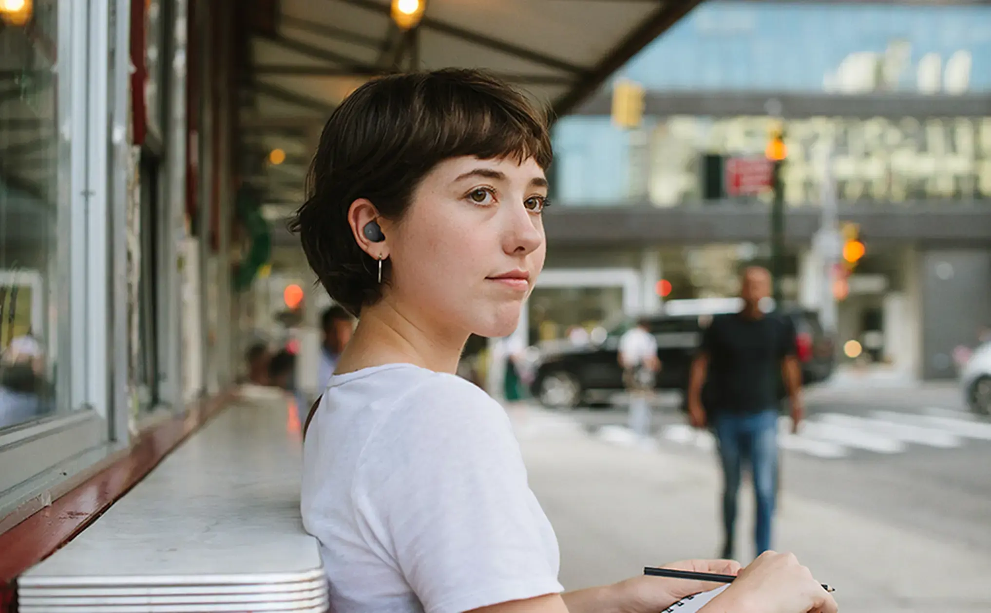 JBL wireless earbuds Wave Buds 2, black