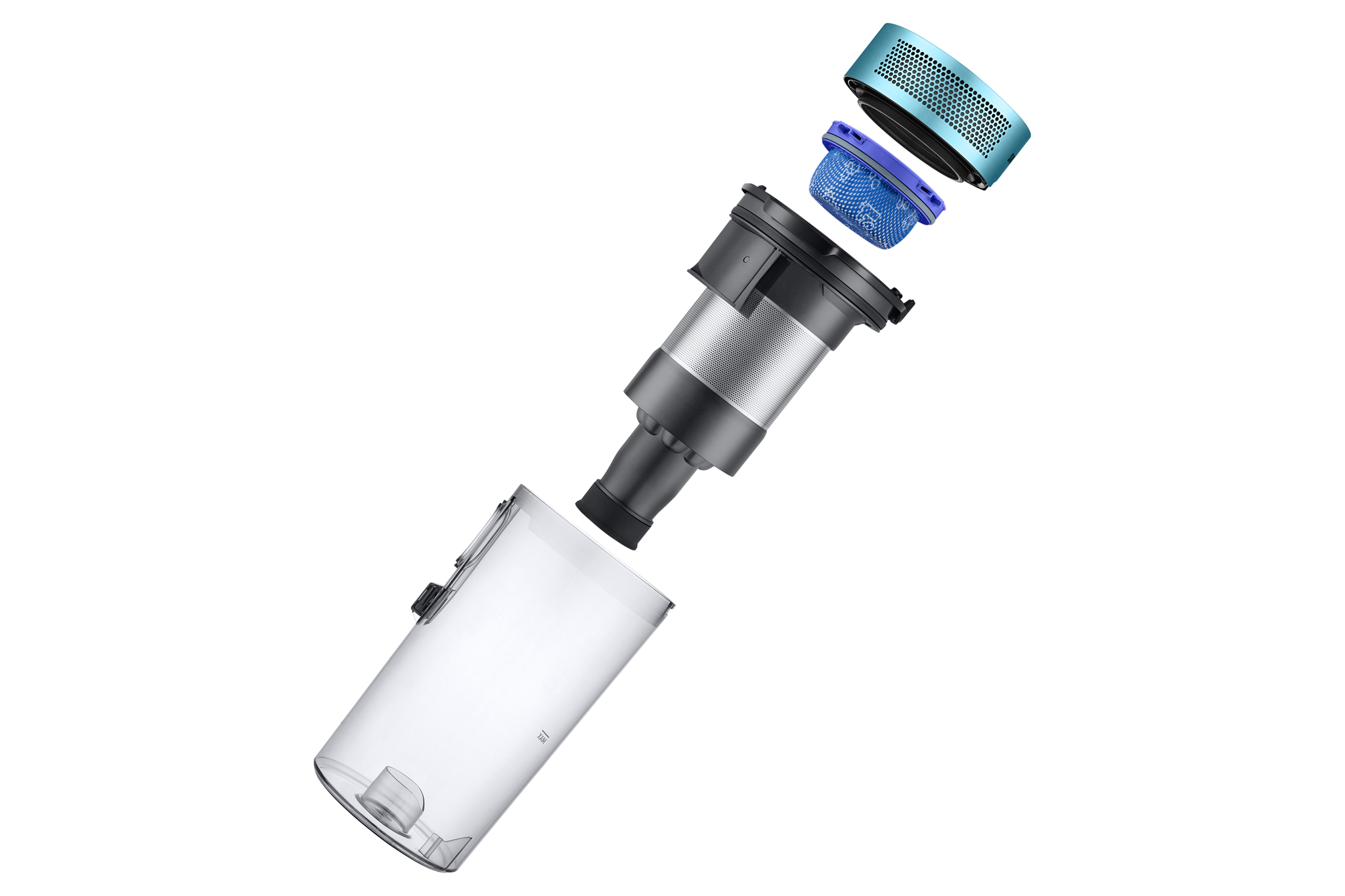 Samsung VS20B75AGR1, Dry, Multi cyclonic, Carpet, Hard floor, 86 dB, 200 W, Bagless