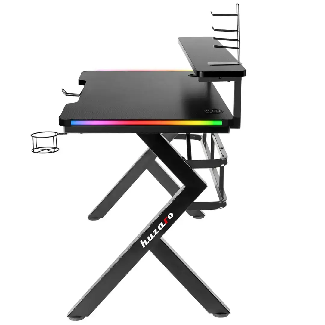 ŽAIDIMŲ STALAS HUZARO HERO 5.0 RGB