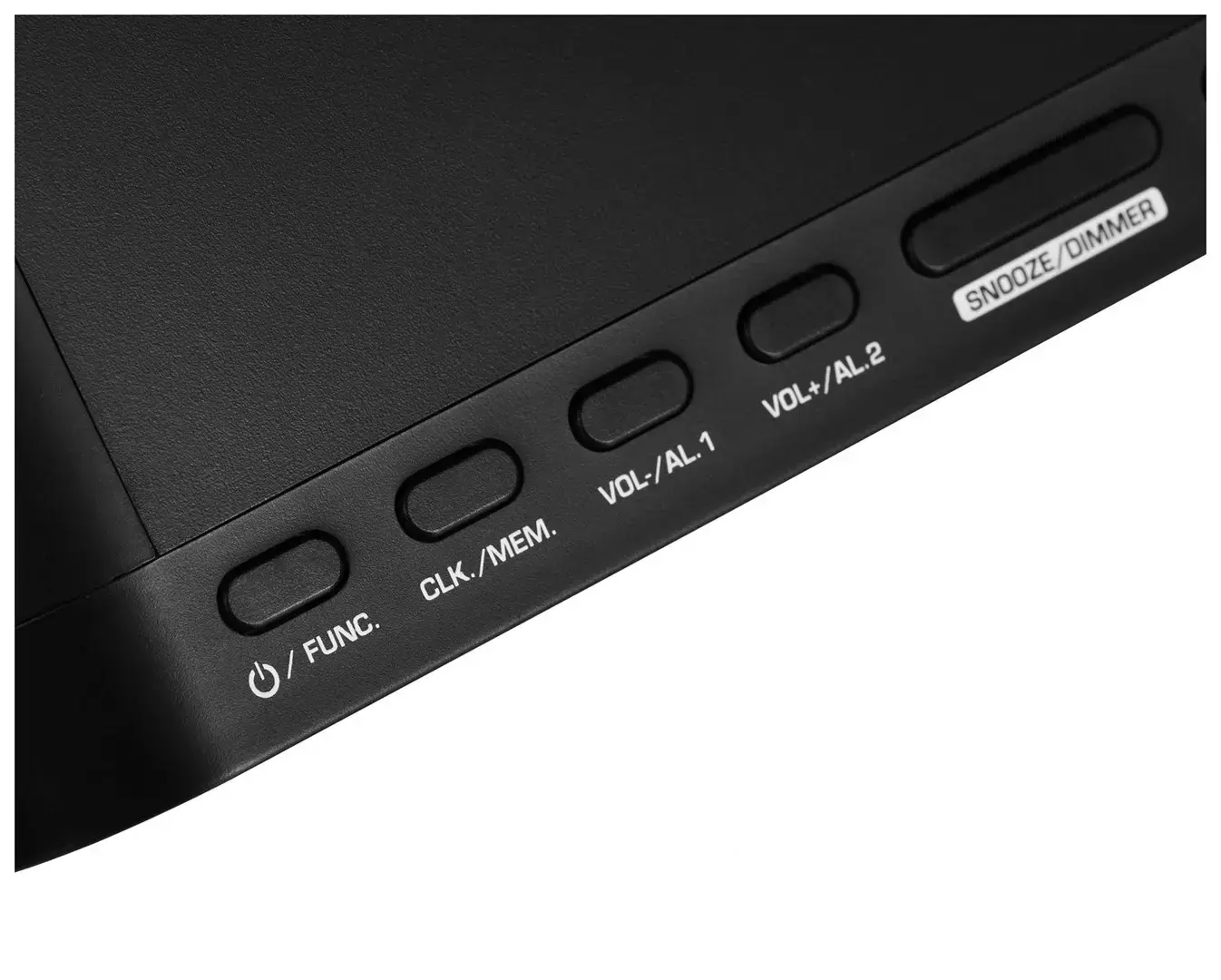 "Adler" žadintuvas su belaidžiu įkrovikliu AD 1192B AUX in, juodas, žadintuvo funkcija