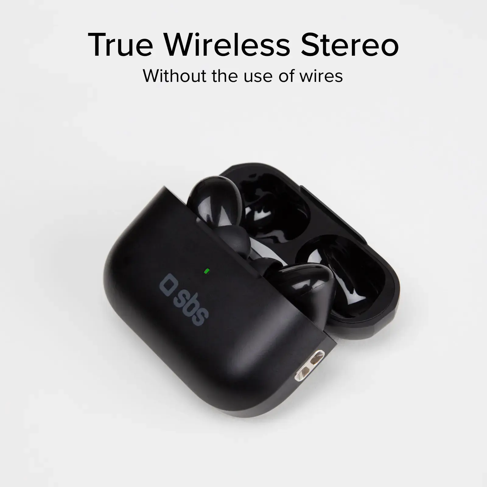 SBS wireless earbuds Air Kab Max TWS, black