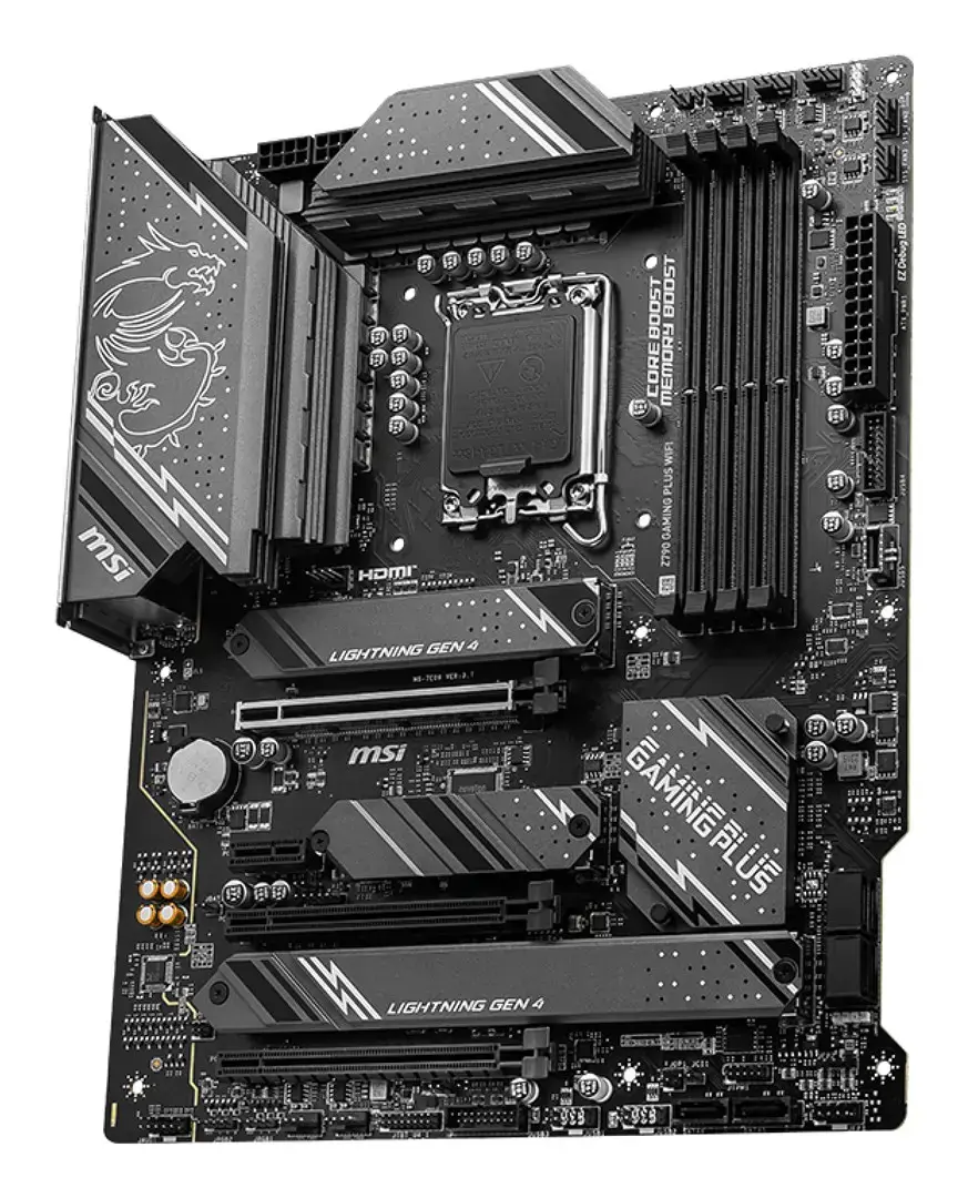 MSI Z790 GAMING PLUS WIFI, "Intel", LGA 1700, "Intel® Celeron®", "Intel® Pentium® Gold", LGA 1700, DDR5-SDRAM, 192 GB