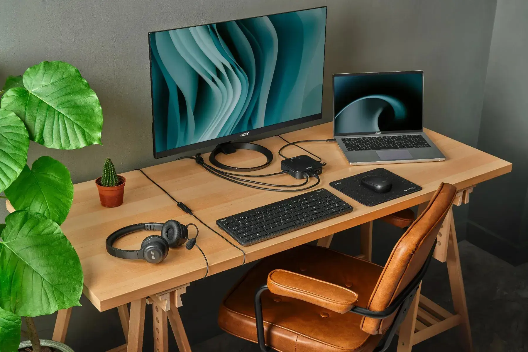 Acer Office Headset | Built-in microphone | Wired | Black