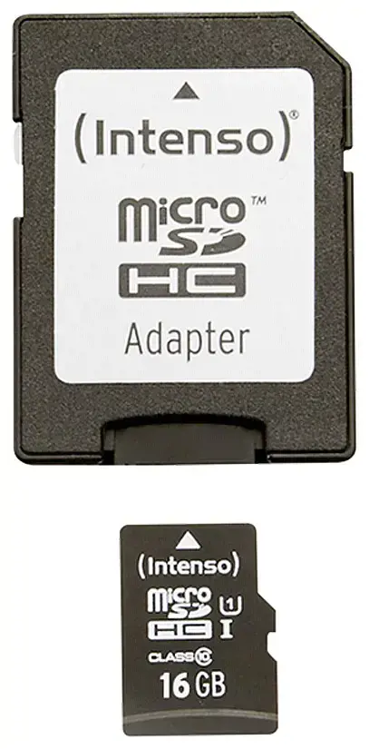 Intenso microSDHC Card 16GB Premium Class 10 UHS-I