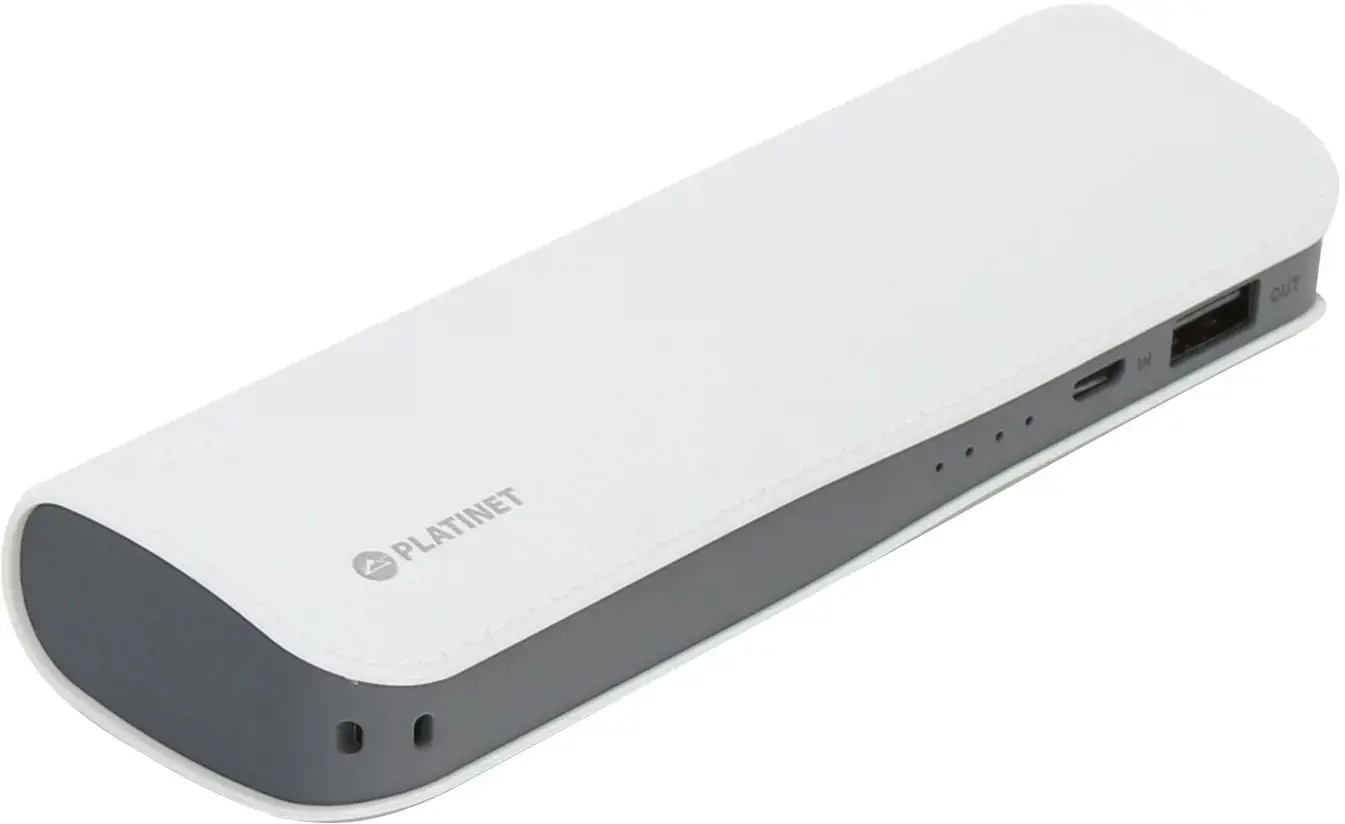 Platinet maitinimo bankas Odinis 7200 mAh, baltas (43415)