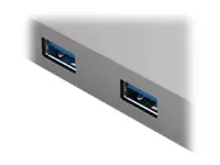 USB šakotuvas Targus HDMB2 Silver