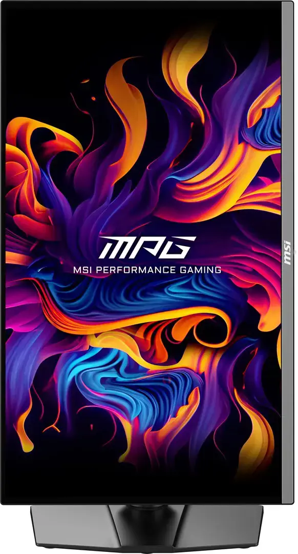 Monitor MSI MPG 272URX QD-OLED 27" Gaming/4K Matte Panel QD-OLED 3840x2160 16:9 240 ?? 0.03 ms Swivel Pivot Height adjustable Tilt Colour Black MPG272URXQD-OLED