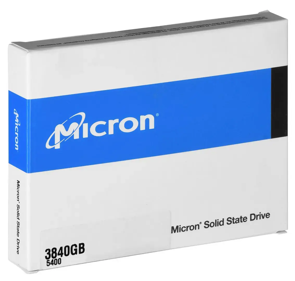 "MICRON 5400 PRO" 3840 GB SATA 2,5'' (7 mm) SSD diskas be SSD [viena pakuotė]