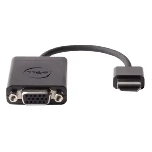 DELL HDMI ir VGA adapteris, 0,17 m, HDMI, VGA (D-Sub), vyriškas, moteriškas, tiesus