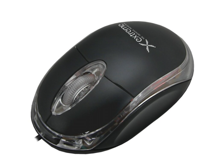 EXTREME XM102K CAMILLE 3D WIRED OPTICAL MOUSE USB BLACK