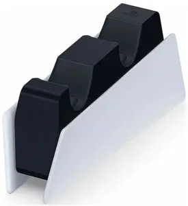 "Sony DualSense" įkrovimo stotelė, "PlayStation 5", įkrovimo stovas, juoda, balta, Sony, 1 vnt., dė…