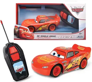 JADA Disney automobiliai Žaibas McQueen RC nuotolinio valdymo pultas 1:32