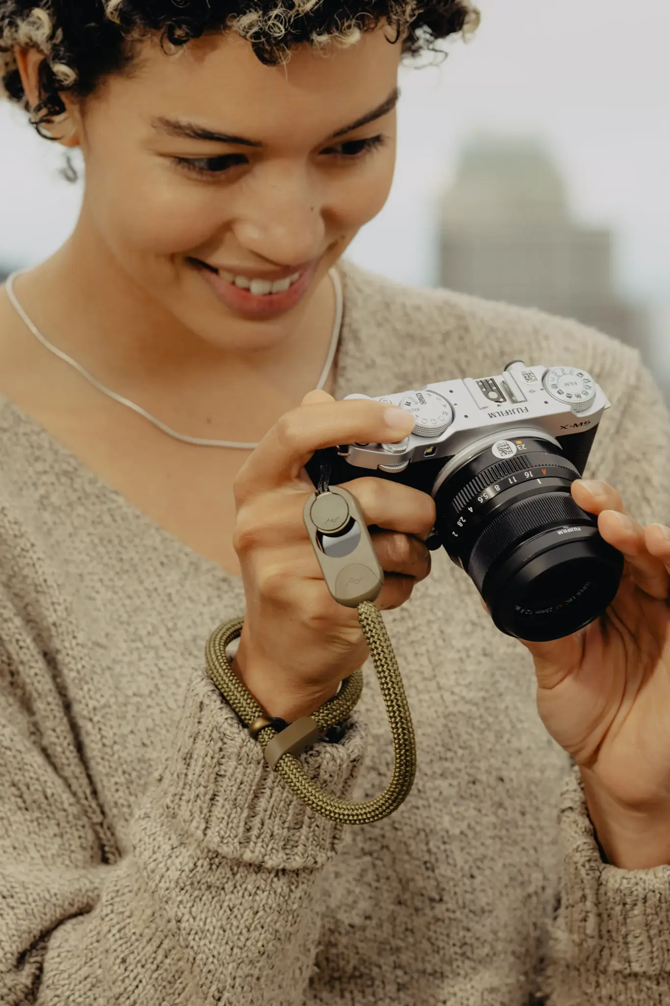 Peak Design wrist strap Cuff Rope, kelp